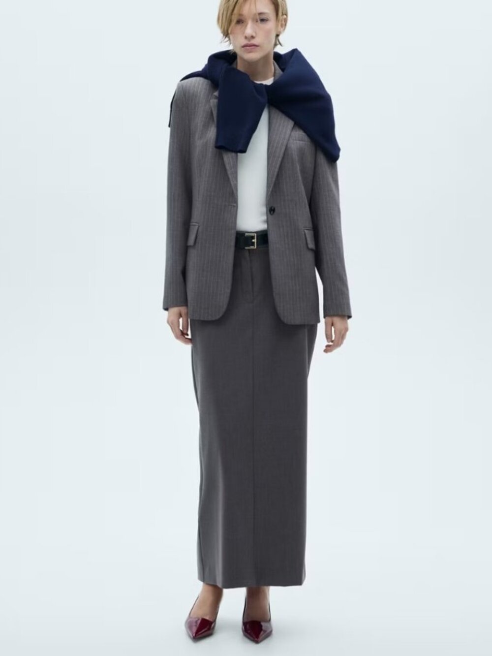 Mango suiting skirt